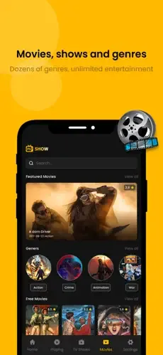 cricify-for-mobile Movies and shows